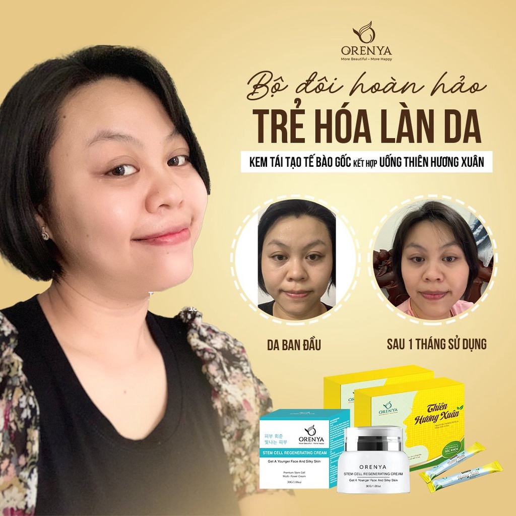 Kem Tái Tạo Tế Bào gốc - Phục Hồi Các Tế Bào Da Hư Tổn🌱 Làm Mờ Sẹo Rỗ, Sẹo Do Mụn