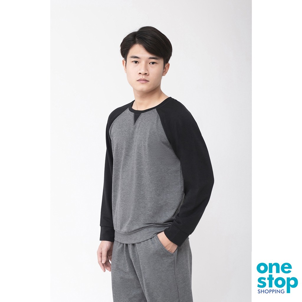 Sét bộ thời trang thu đông mặc nhà nam chất liệu vải thun da cá one shop