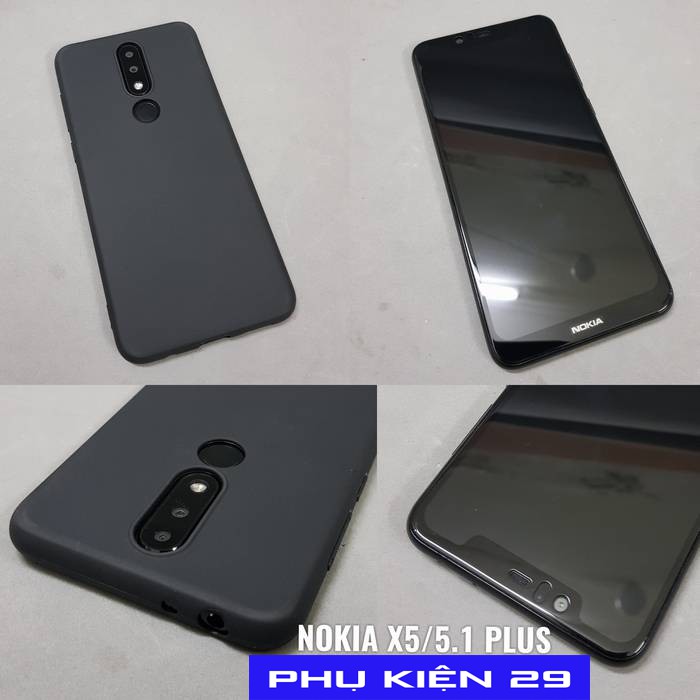 [Nokia x5/Nokia 5.1 Plus] Ốp lưng silicon dẻo cao cấp Henyou