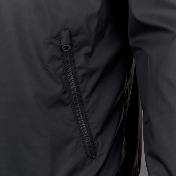 Áo khoác Nike chính hãng màu đen có mũ trùm đầu vải dù xịn lót lưới cách nhiệt bên trong