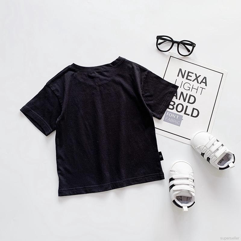 Áo Thun Tay Ngắn In Hình Khủng Long Đáng Yêu Dành Cho Bé Trai 1-9 Tuổi