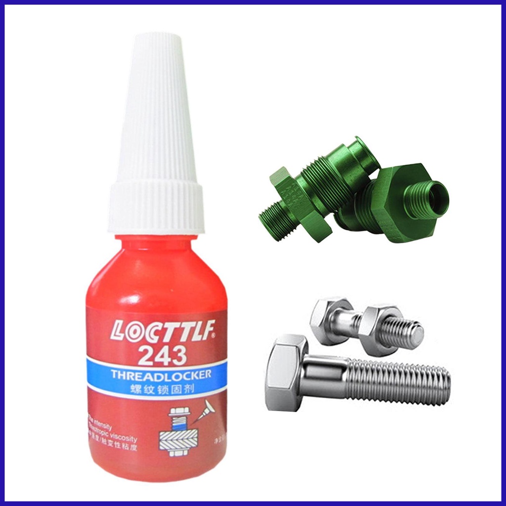 Chốt Khóa Kim Loại Trung Bình Màu Xanh Dương Locktite