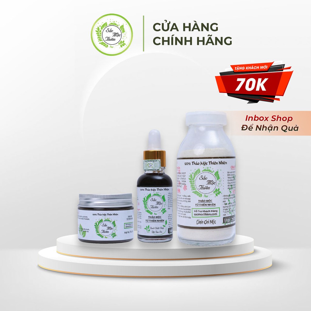 Combo Cải Thiện Mụn Siêu Tốc Sắc Mộc Thiên - Cải Thiên Tận Gốc Mụn, Thâm Nám, Tàn Nhang, Sẹo Rỗ