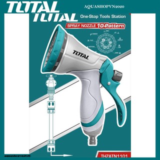 Vòi phun máy xịt rửa 10 kiểu phun TOTAL THZATN1101