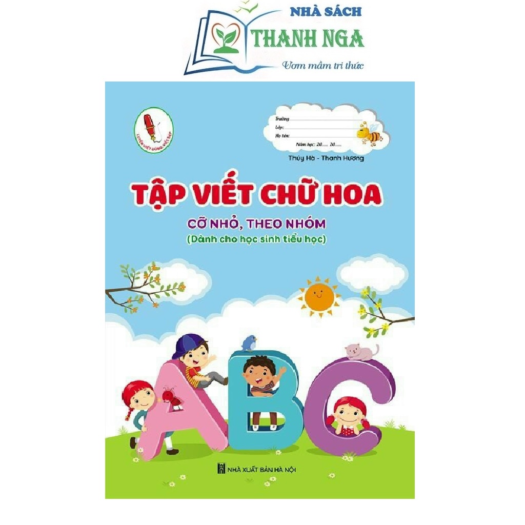 Sách- Tập Viết Chữ Hoa - Cỡ Nhỏ, Theo Nhóm