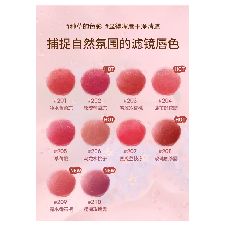 Son Môi gogotales Màu Nhung Lì Tạo Hiệu Ứng Sương Mù