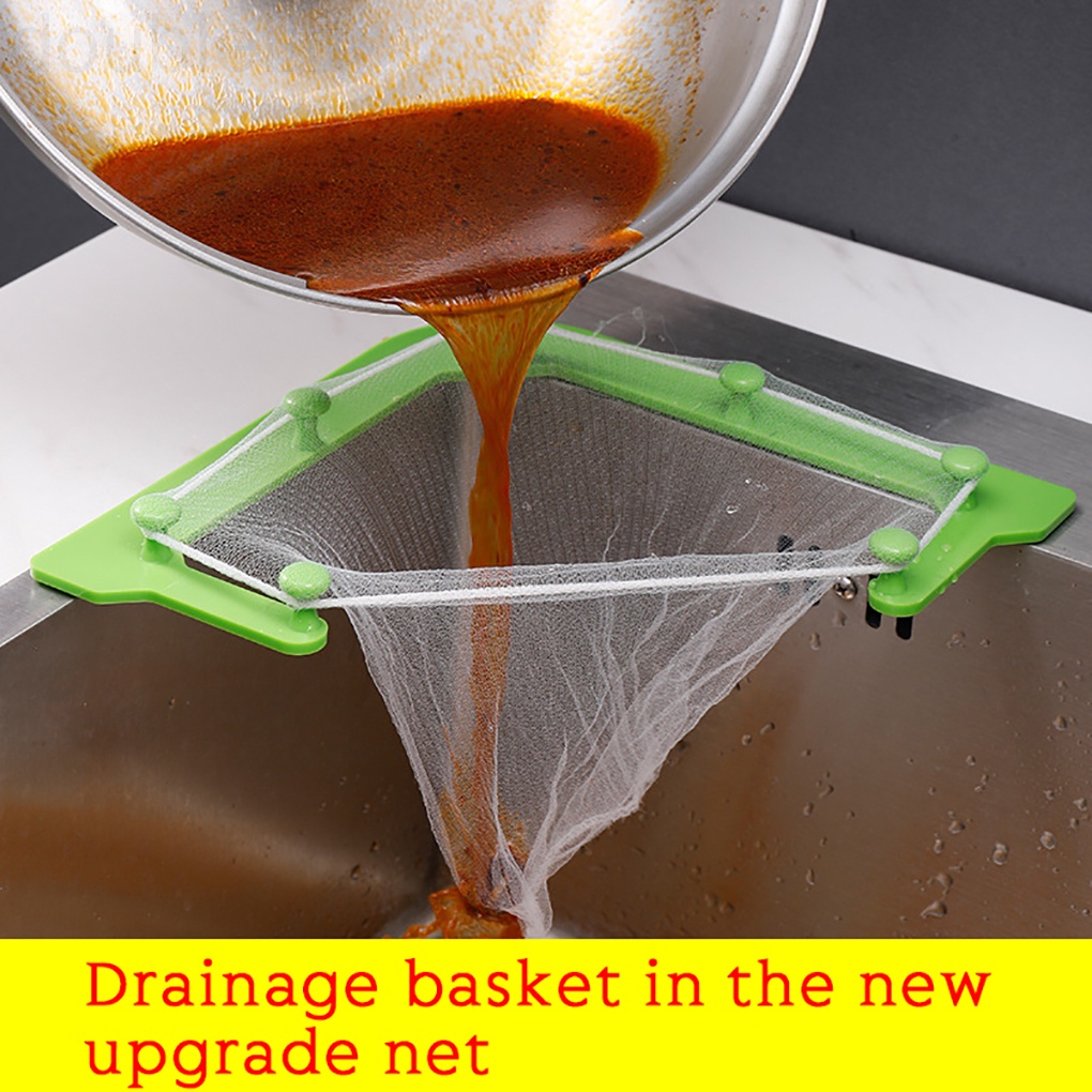 Giỏ Lưới Đựng Rác Gắn Bồn Rửa Chén Tiện Dụng