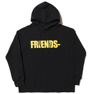 VLONE Áo len có mũ trùm đầu thông thường của nam và nữ mới