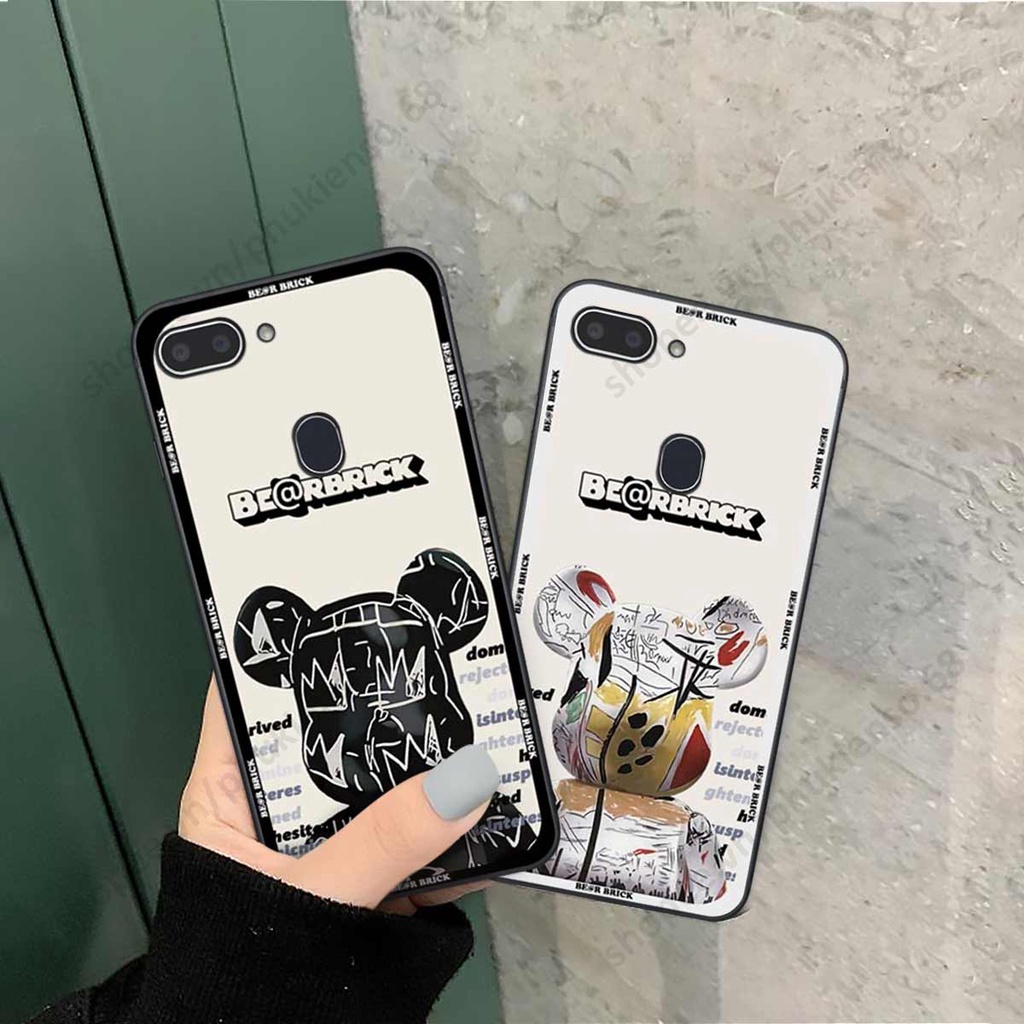 Ốp lưng điện thoại Realme 1 / 2 elegant, gấu be@rbrick cao cấp, vỏ ốp rẻ đẹp