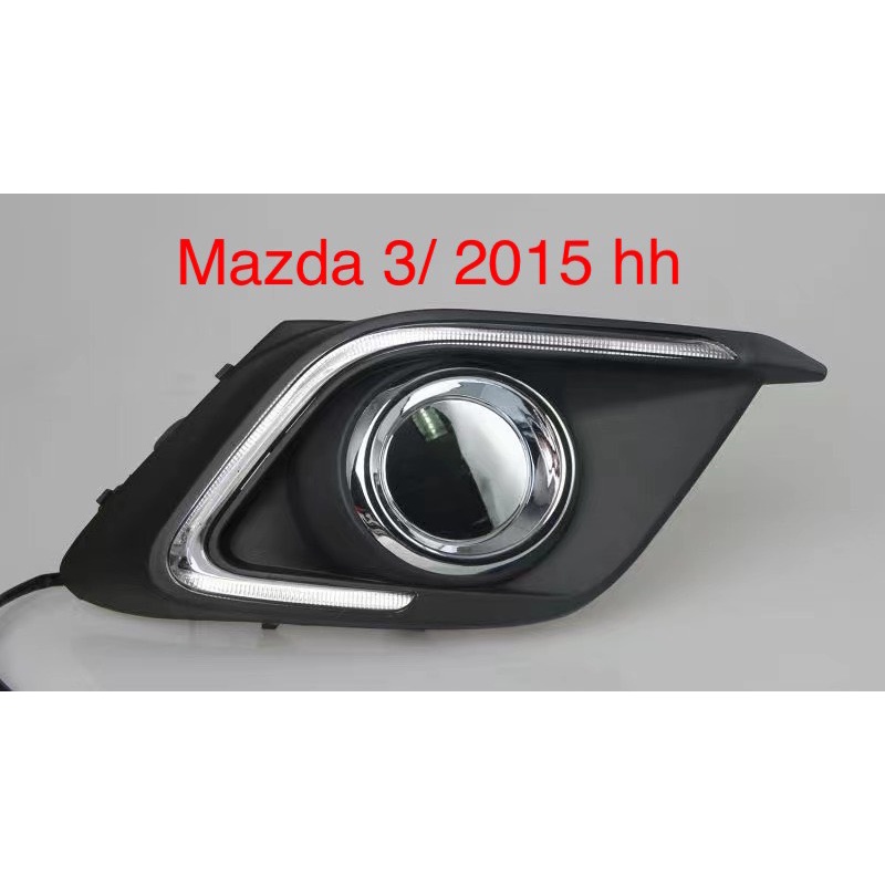 Đèn led gầm trước Mazda 3 2015 2016 mẫu chữ C ( mẫu chữ L shop đang hết các bác nhé)