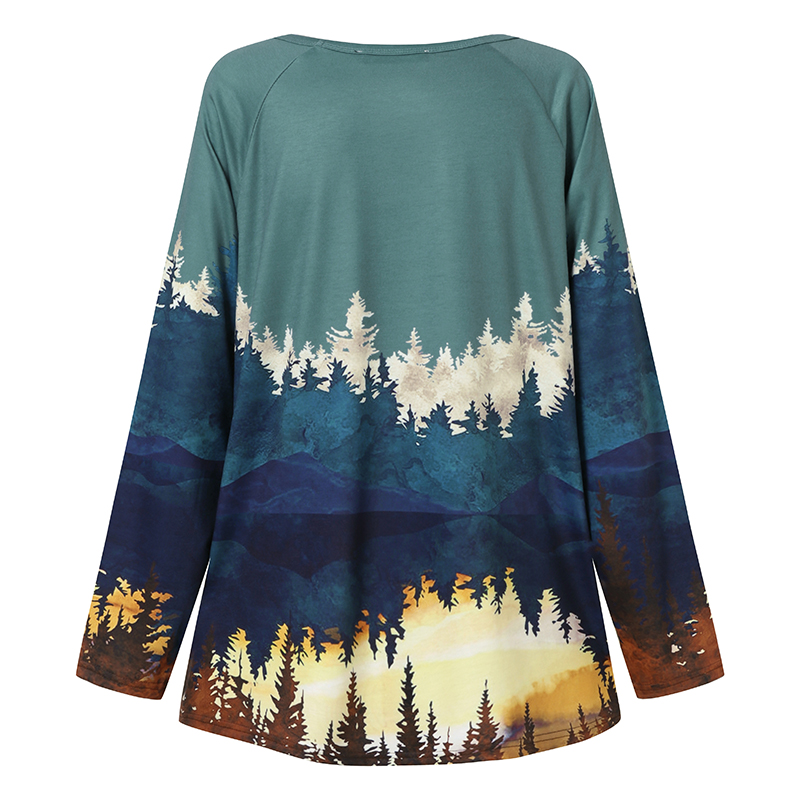 Áo Nữ ZANZEA Dài Tay Cổ Tròn Thời Trang Hàn