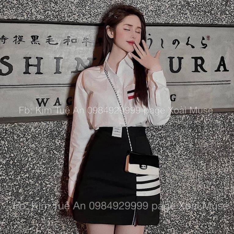 [ 𝐅𝐑𝐄𝐄 𝐒𝐇𝐈𝐏 ] SÉT ÁO THOM 3 SỌC CHÂN VSY XẺ