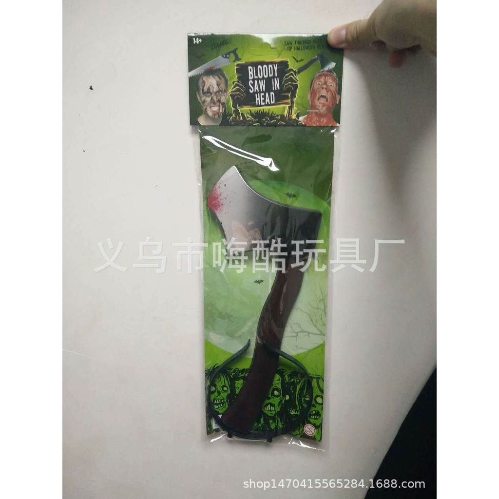 Băng đô cài tóc dao búa kềm mỏ lết cưa rìu hóa trang Halloween kinh dị trẻ em trai gái người lớn nam nữ