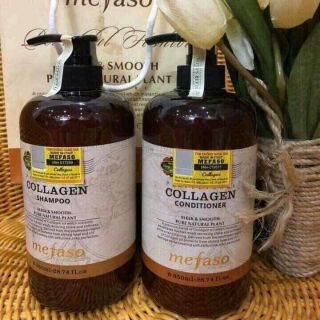Dầu gội dành cho tóc hư tổn Mefaso collagen