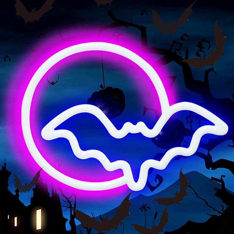 Đèn Neon Để Bàn Trang Trí Tiệc Halloween