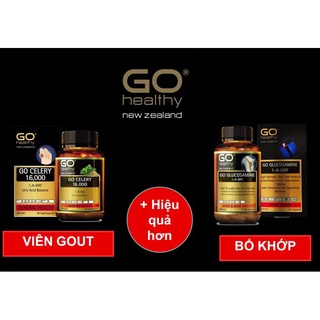 Bộ sản phẩm cho người bị gút- giúp giảm sưng đau do gout, bảo vệ xương sụn khớp khỏe mạnh
