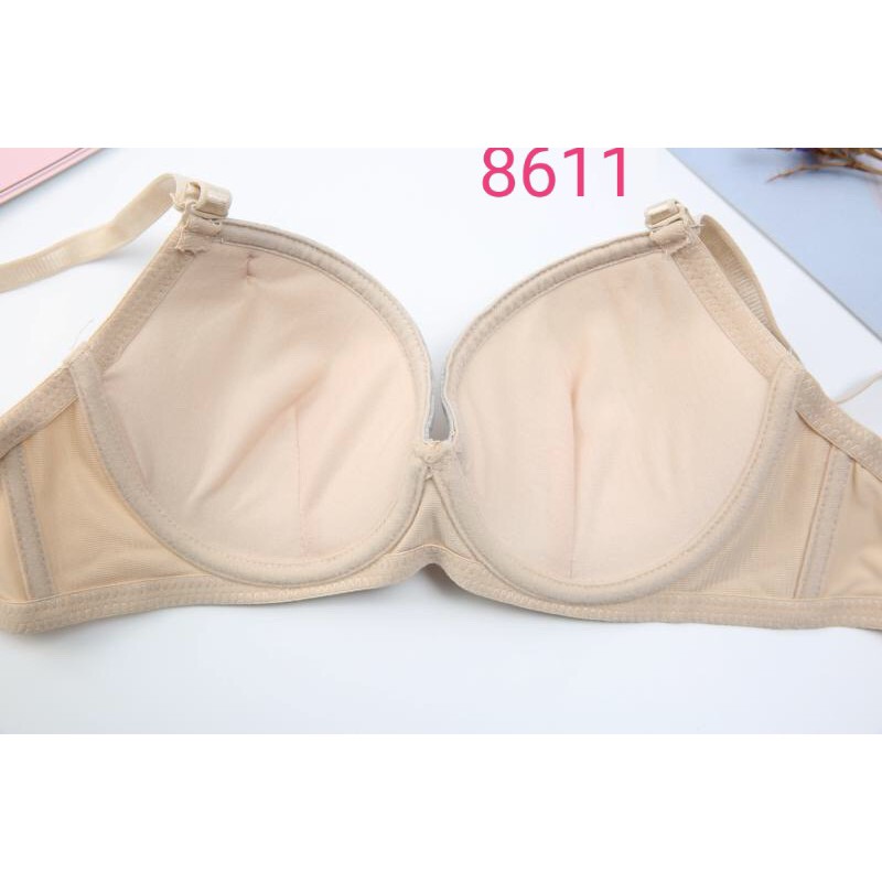 Áo nâng ngực No's Bra Thái Lan mouse cotton viền 8611 | Nội Y Siêu Sỉ