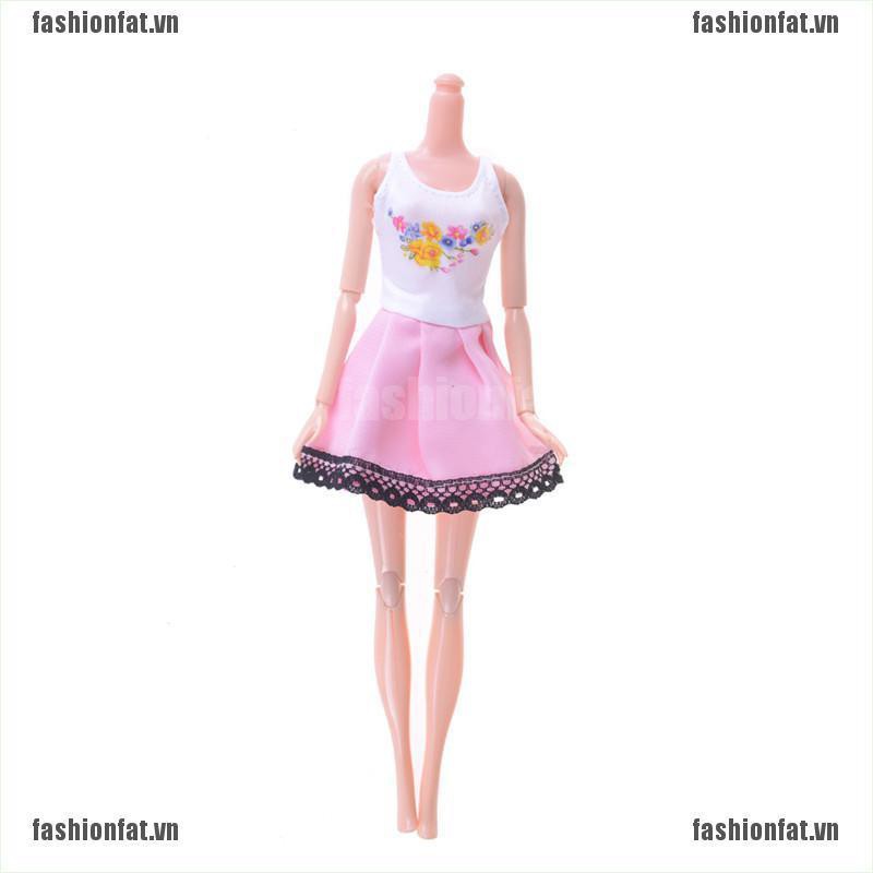 [Iron] 5Sets New Beautiful Handmade Fashion Clothes Dress For Doll Girls Toys Gift [VN]