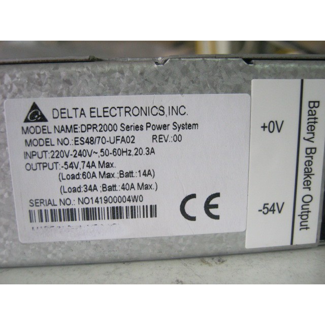 Nguồn viễn thông Delta 48V-70A
