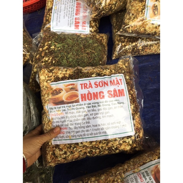 1kg Trà Sơn mật Hồng sâm loại siêu thơm ngọt mát
