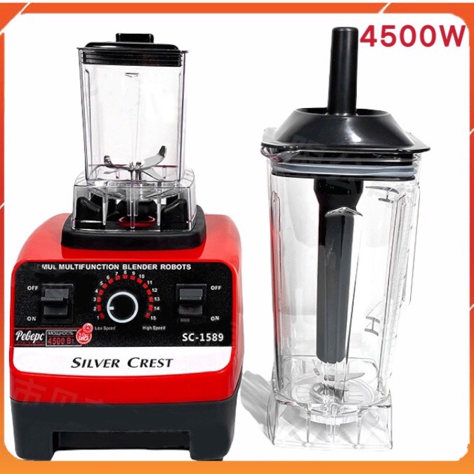 Máy Xay Công Nghiệp SILVER CREST 4500W 2 CỐI XAY