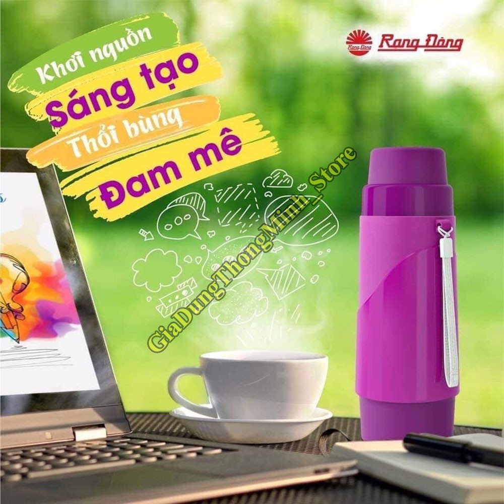 Bình Giữ Nhiệt Rạng Đông 450ml Giữ Nước Nóng Hơn 6 Tiếng, Phích Giữ Nhiệt Siêu Bền, An Toàn, Nhỏ Gọn | BigBuy360 - bigbuy360.vn
