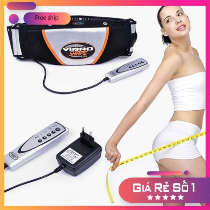 Đai bụng Massage rung mạnh giảm mỡ Vibro Shape