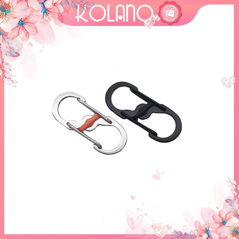 Móc khóa EDC KOLANO móc treo chìa khóa carabiner treo balo du lịch có chốt khoá xoay tiện dụng HK-001209