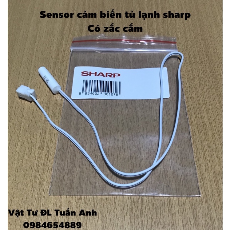 Sensor cảm biến tủ lạnh Sharp chính hãng có zắc cắm