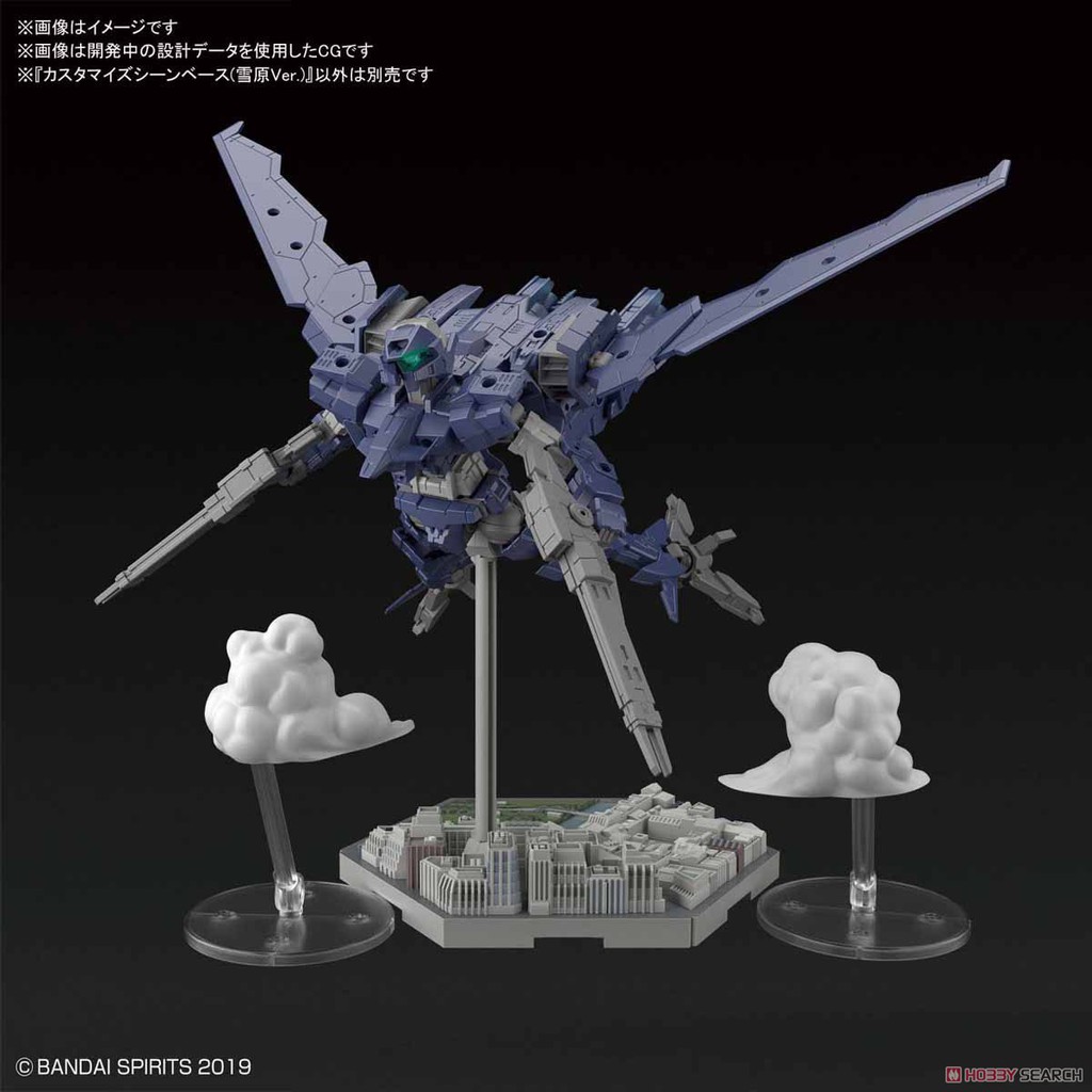 Mô Hình Lắp Ráp Customize Scene Base (Snowfield Ver.) (Display)