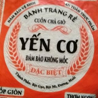 (100 xấp) Bánh tráng rế cuốn chả giò