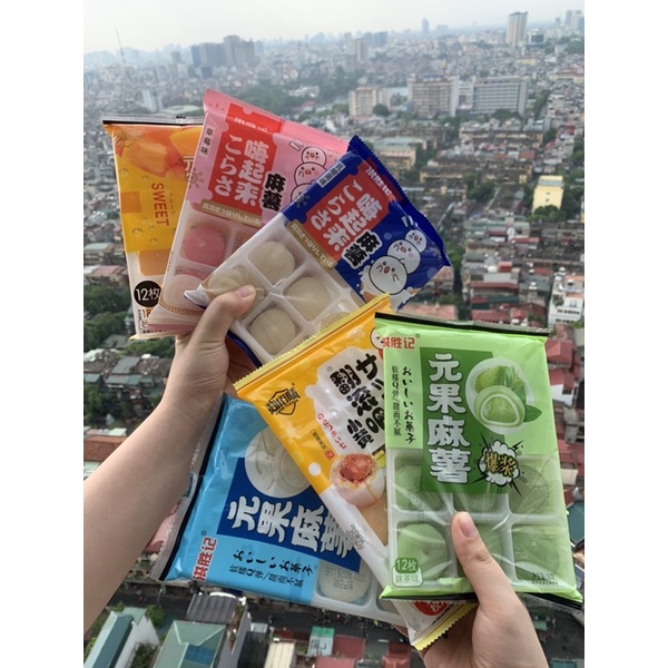 MOCHI KEM LẠNH TRÁI CÂY - BÁNH MOCHI ĐÀI LOAN