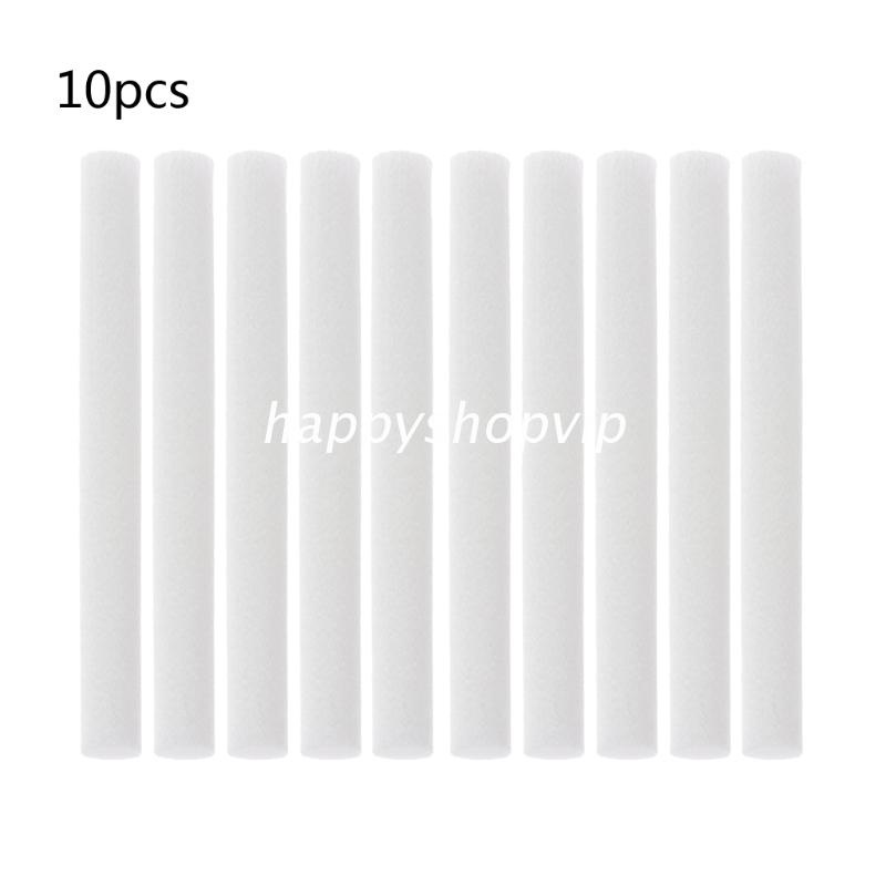 (Hàng Mới Về) Set 10 Tăm Bông Cotton 8mm X 70mm Lọc Máy Phun Sương Tạo Độ Ẩm
