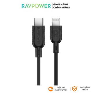 Cáp sạc type c - lightning ravpower cb054