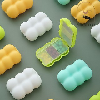 Hộp Đựng Chia Thuốc Mini Dùng Hàng Ngày Mang Đi Làm Đi Học Tiện Lợi Nhỏ Gọn Mang Theo Túi Quần Và Túi Xách PUMITA