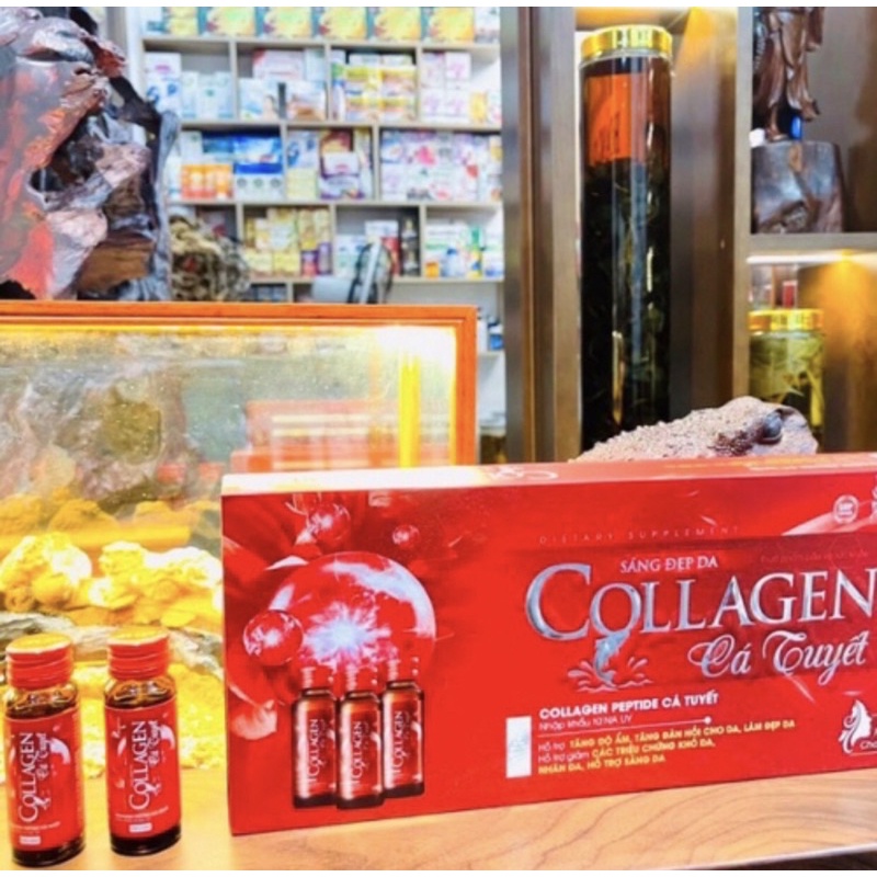 Viên uống sáng da Colagen cá tuyết _Hỗ trợ da sáng Hồng ,căng mịn,giảm nám ,sạm da