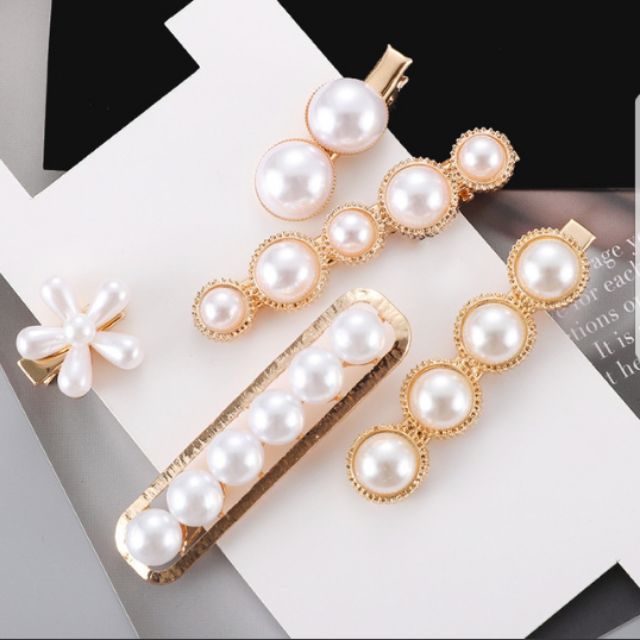 Kẹp tóc phong cách Hàn Quốc dễ thương