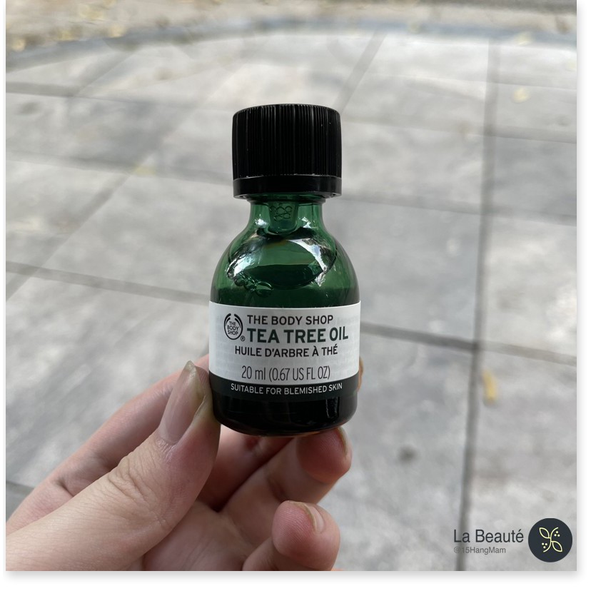 [Mã giảm giá mỹ phẩm chính hãng] Tinh Dầu Tràm Trà Giảm Mụn - The Body Shop Tea Tree Oil [10ml & 20ml]