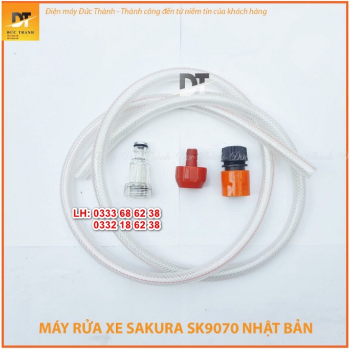 Siêu hot Máy rửa xe sakura. Công suất 3000W