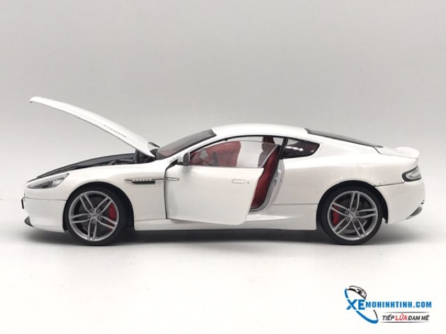 Xe Mô Hình Aston Martin Db9 1:18 Welly-Fx (Trắng)