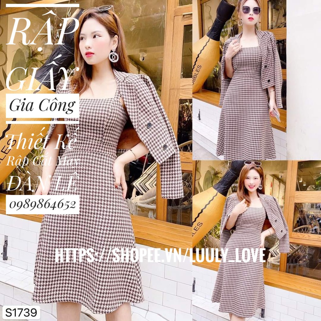 Rập giấyMã V677 Rập áo croptop+ chân váy cho nữ(xs-xxxl)