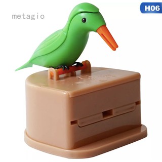 Hộp đựng tăm con chim gõ kiến tự gắp thông minh tiện ích