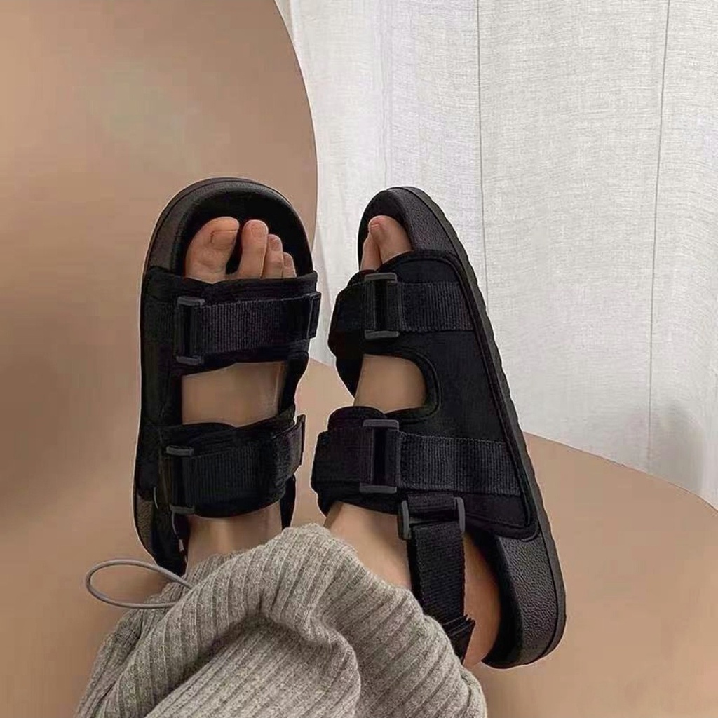Giày quai hậu sandal nữ S23 phong cách ulzzang quai sau tháo rời