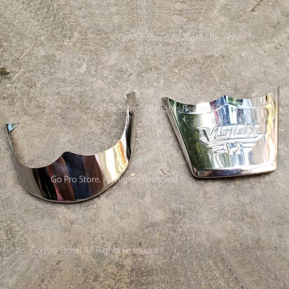 [CHÍNH HÃNG] Bộ Ốp Mỏ &amp; Đuôi Dè VISION 2021 Mẫu M20 Inox