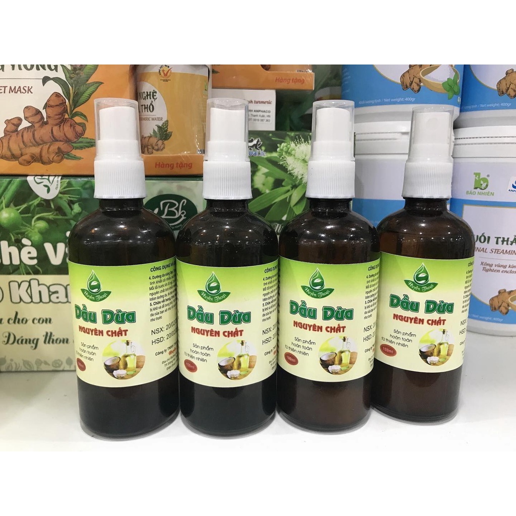 Dầu dừa chai xịt 100ml