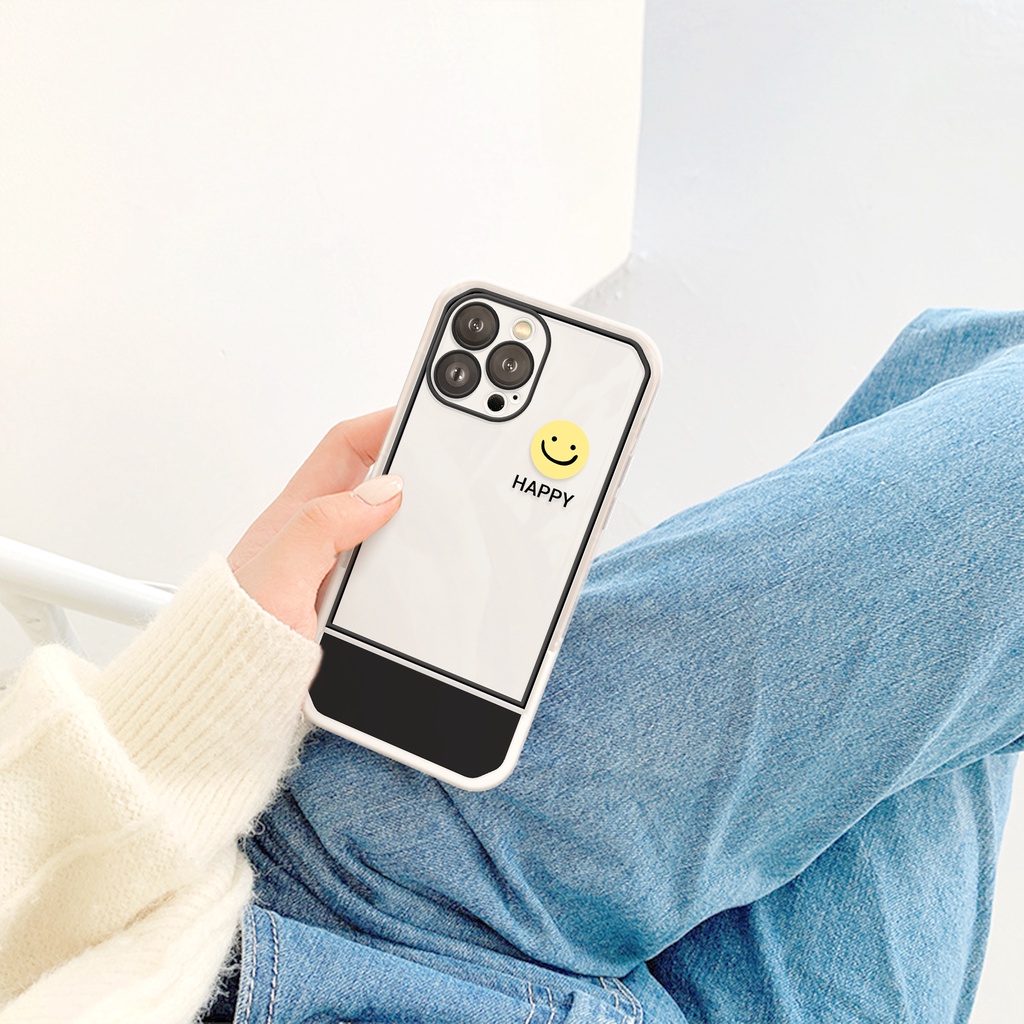 Ốp lưng iphone chống lưng mini smile 6/6plus/6s/6splus/7/7plus/8/8plus/x/xs/11/12/13/14/pro/max/promax/plus/shin/case