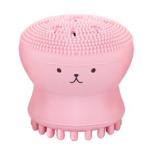 Cọ Rửa Mặt Hình Bạch Tuộc- Chất liệu silicon