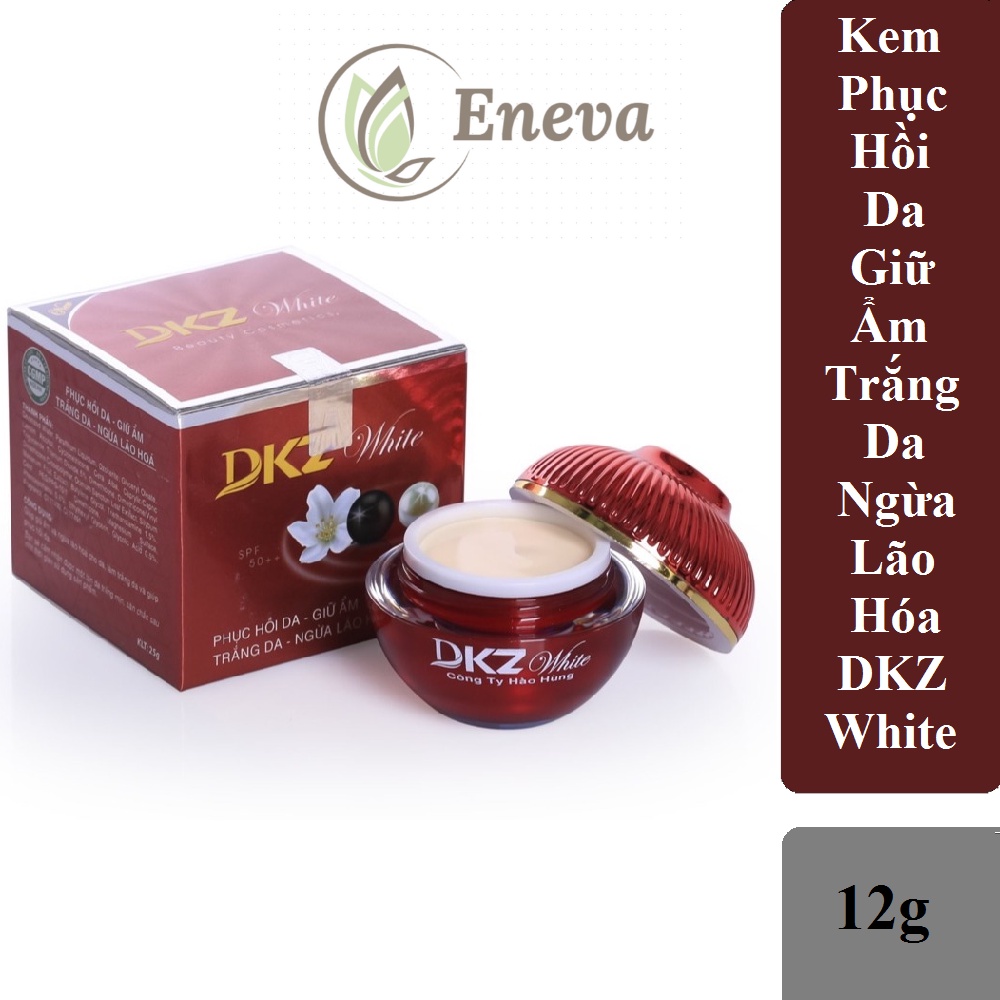 Kem DKZ White Phục Hồi Da - Giữ Ẩm - Trắng Da - Ngừa Lão Hoá 12g/25g