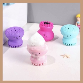 Cọ rửa mặt bạch tuộc- cọ massage mặt nhỏ gọn - hady comestic