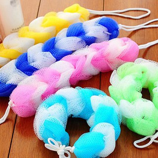 Bông tắm dài cọ lưng co giản tạo bột cực nhiều cao cấp